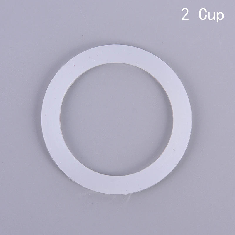 2 Pc Silicone Seal Ring Flexible Washer Gasket Ring Kitchen Coffee Parts Makers Accessories