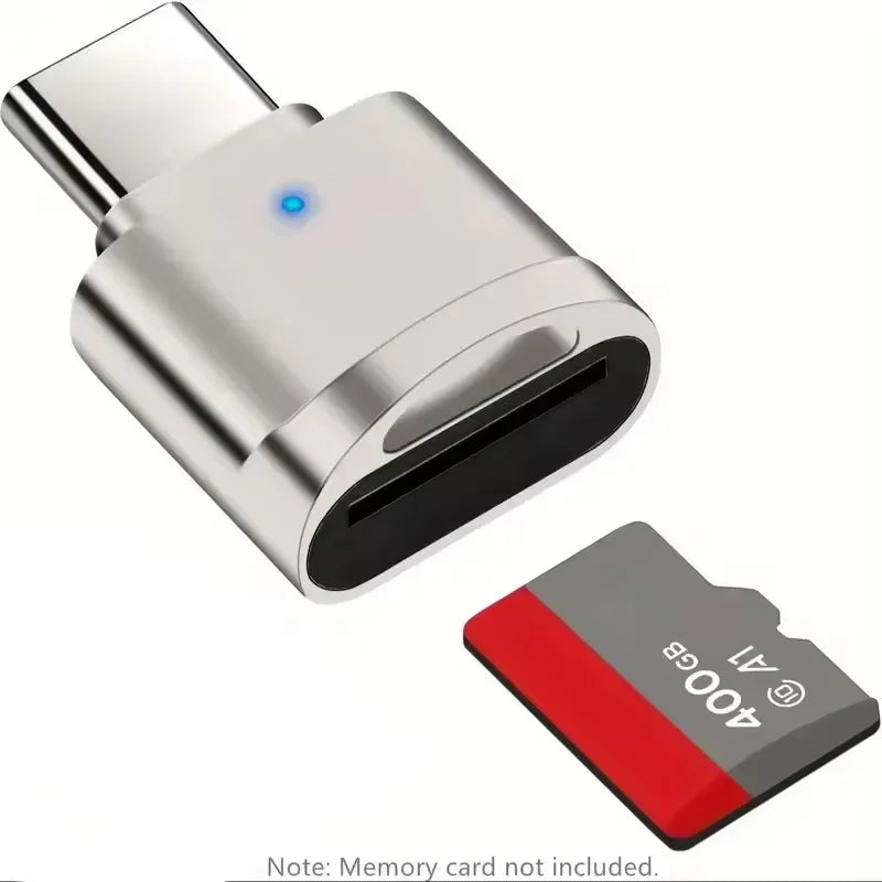 Type-C TF Mobile Card Reader Zinc Alloy USB 3.1 Type-C Huawei  Laptop Multi functional OTG Card Reader