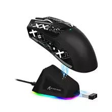 Attack Shark X11 Wireless Mouse,Tri-Mode Connection, PixArt PAW3311, Touch Magnetic Charging Base, Macro Gaming Mouse