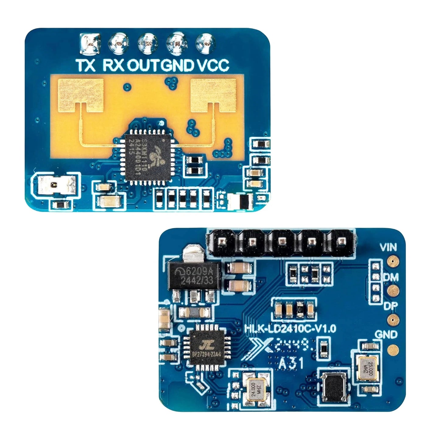 LD2410C 24GHz Sensor Module Human Presence Radar Sensor Module  FMCW LD2410 Millimeter Wave Radar Sensor Module