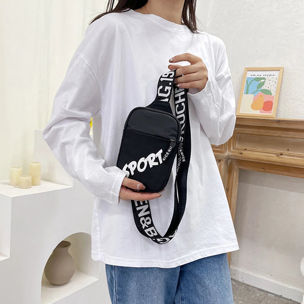 Man's Messenger Bag Men's Shoulder Bag INS Trend Small Backpack Mobile Phone Square Bag Crossbody Bags Organizer Bag