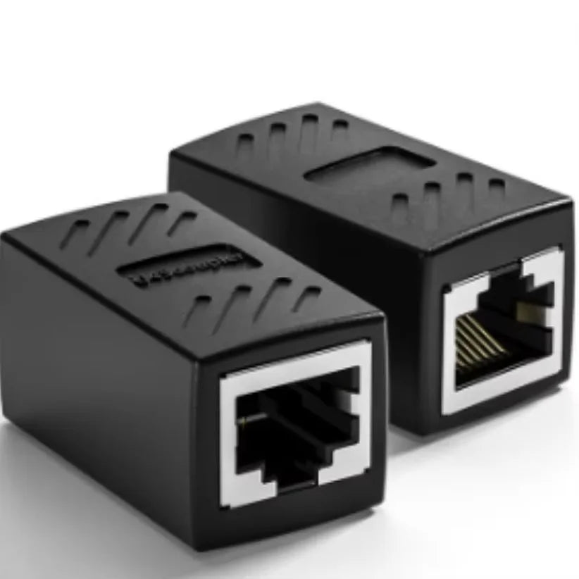Ethernet Cable Extender, RJ45 Cat 5 Cat 6 Cat6a Coupler, Extender Connector - Ethernet Coupler Female to Female