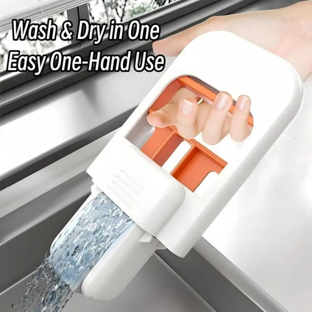 Portable Handheld Cleaning Mop Mini Foldable Desktop Mop Home Replacement for Bathroom Kitchen Desktop Glass Living Room Car