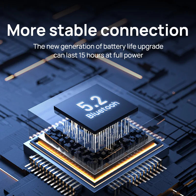X7 Wireless Bluetooth Earphones, Sports-Style Air-Conducting LED Battery Display, Memory Card Insertion Support