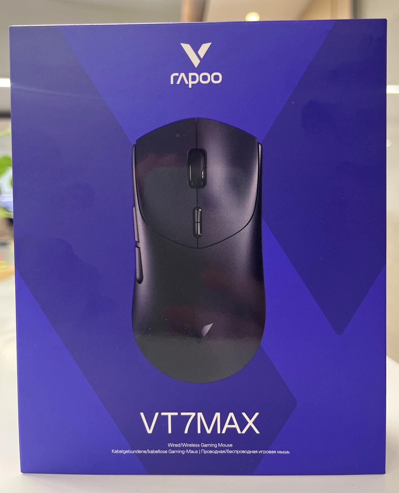 Rapoo VT7 MAX /VT7 Wireless Gaming Mouse True 8K Wireless Polling Rate 53g Lightweight Up to 750Hr Battery Life