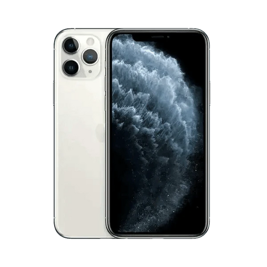 Apple iPhone 11 Pro 256GB Silver Refurbished Mobile - Triveni World