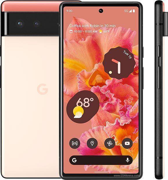 Google Pixel 6 GB7N6 Unlocked 128GB Coral Good Refurbished - Triveni World