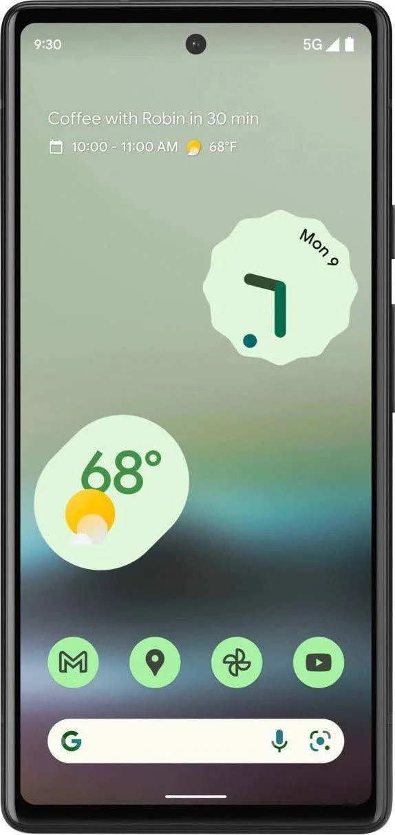 Google Pixel 6a 5G (Chalk, 6GB RAM, 128GB Storage) - Triveni World