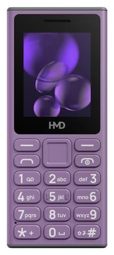 HMD 105 Keypad Phone with Built-in UPI App, Phone Talker, Long-Lasting Battery, Wireless FM Radio | Purple - Triveni World