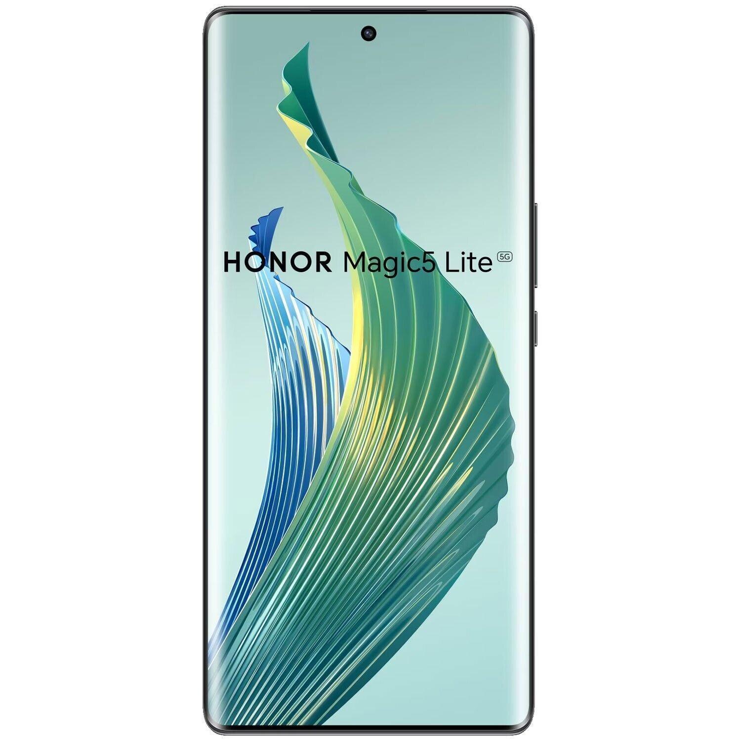 Honor Magic5 Lite 5G Titanium Silver 256GB + 8GB Dual-Sim Unlocked GSM Refurbished - Triveni World