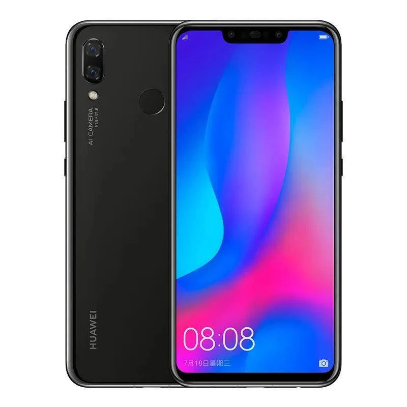 Huawei Nova 3e 4G LTE Mobile Phone 4GB RAM 64GB 128GB ROM Kirin 659 Octa Core Android 5.84" Full Screen FHD 24.0MP Refurbished - Triveni World