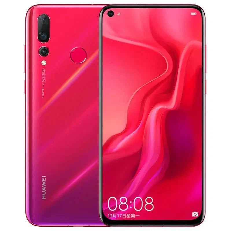 Huawei Nova 4 4G LTE Mobile Phone 8GB RAM 128GB ROM Refurbished - Triveni World