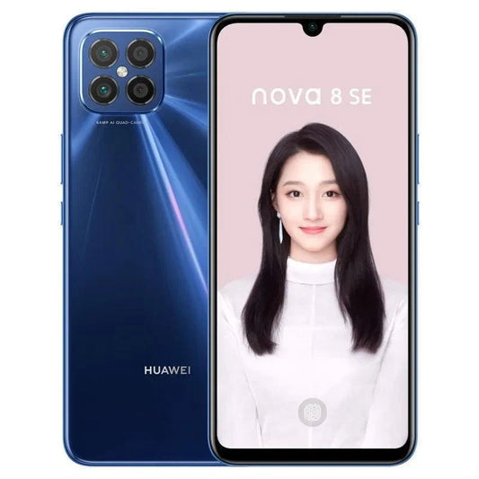 Huawei Nova 8 SE 5G Mobile Phone - MTK Octa Core, Full Screen Refurbished - Triveni World