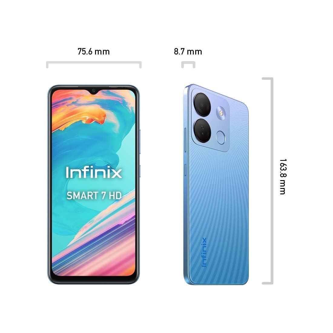 Infinix Smart 7 HD (64 GB) (2 GB RAM) (Silk Blue) - Triveni World