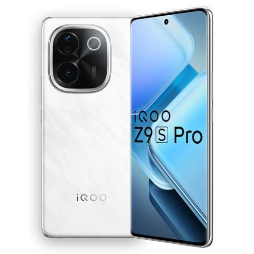 iQOO Z9s Pro 5G (Luxe Marble, 12GB RAM, 256GB Storage) | Snapdragon 7 Gen 3 Processor | 120 Hz Curved AMOLED Display with 4500 nits Local Peak Brightness | 5500 mAh Battery | AI Erase - Triveni World
