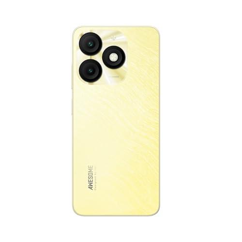 itel A50|6.6" HD+ Display with Dynamic Bar| 3GB RAM +64GB ROM, Upto 8GB RAM with Memory Fusion|Octacore Processor|8MP AI Dual Rear Cam|5000 mAh Battery | Shimmer Gold - Triveni World