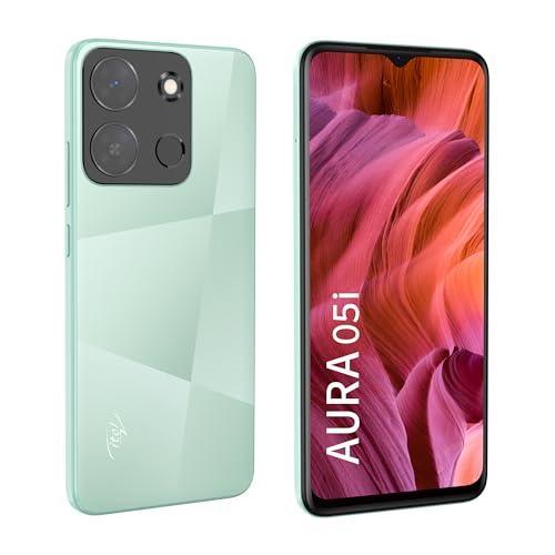 itel Aura 05i (2GB RAM + 32GB ROM, Upto 4GB RAM with Memory Fusion | Type C Fast Charging | 6.6" HD+ Display)- Meadow Green - Triveni World