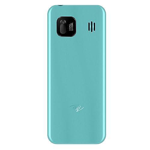 itel it5027 Keypad Mobile Phone with 2.4 inch Display Size |11mm Slim Body| 1200 mAh Battery| King Voice | Light Green - Triveni World