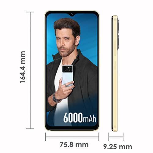 itel P40 (6000mAh Battery with Fast Charging | 4GB RAM + 64GB ROM, Up to 7GB RAM with Memory Fusion | Octa-core Processor | 13MP AI Dual Rear Camera) - Luxurious Gold - Triveni World