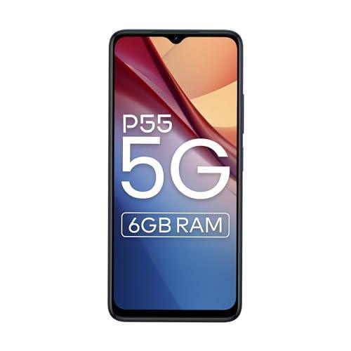itel P55 5G (6GB RAM, 128GB ROM) Upto 12GB RAM with Memory Fusion | Dimensity 6080 | 50MP AI Dual Rear Camera | 5000mAh Battery | 2 Years Warranty | Galaxy Blue - Triveni World