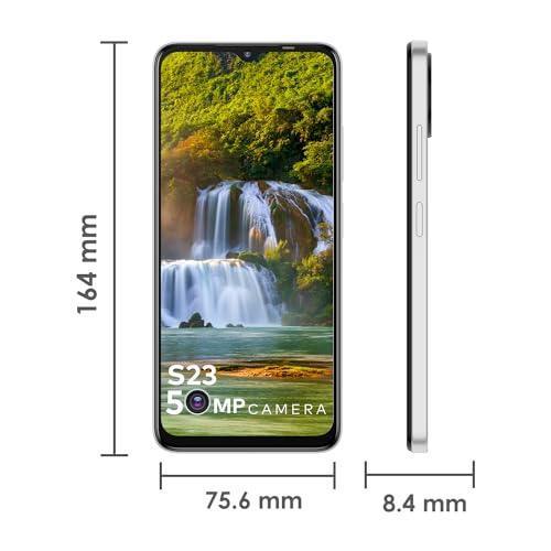 itel S23 | 8GB RAM + 128GB ROM| 50MP AI Dual Rear Camera | 5000mAh Battery | Type-C Charging | 90 Hz Display | Mystery White - Triveni World