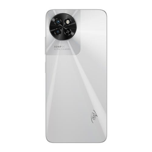 itel S23 | 8GB RAM + 128GB ROM| 50MP AI Dual Rear Camera | 5000mAh Battery | Type-C Charging | 90 Hz Display | Mystery White - Triveni World