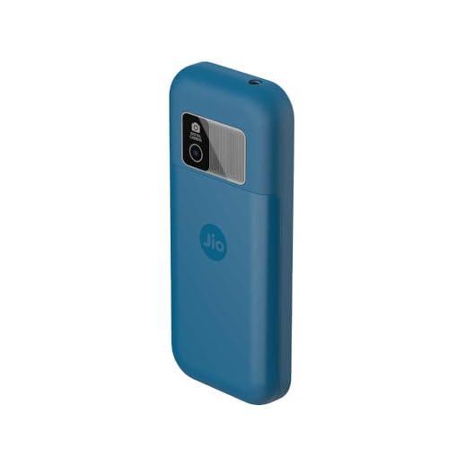 JioBharat B2 4G Keypad Phone with JioTV, JioCinema, JioSaavn, JioPay (UPI), JioChat, JioPhotos Powerful 2000mAh Battery, LED Torch, Digital Camera |Blue | Locked for JioNetwork - Triveni World
