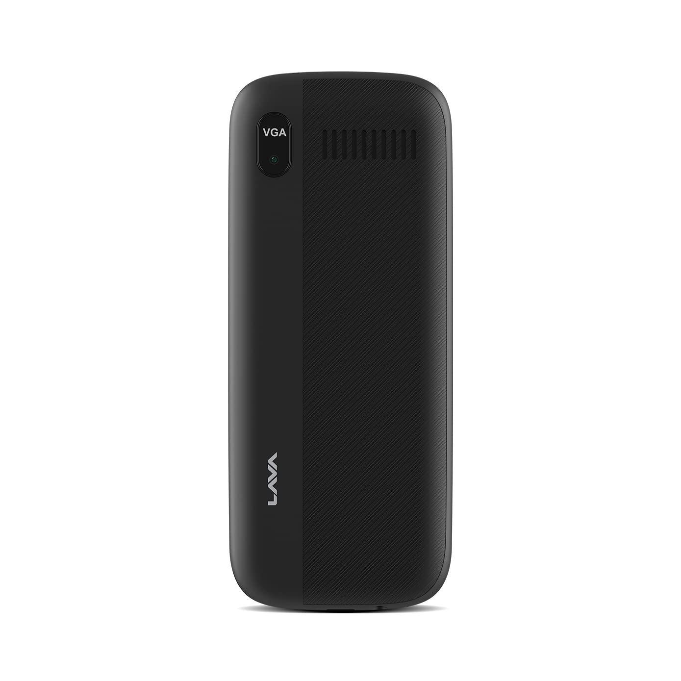 Lava A1500 (Black Gold), Dual Sim Keypad Mobile with 2.4" Big Display, 6 Days Battery Backup, VGA Camera & Military Grade Certified Strong Body - Triveni World