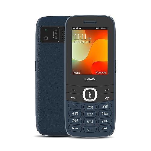 Lava A7 Torch Keypad Mobile Phone with 2575mAh Battery | 2.4 inch Big Display | Superior Stereo Sound | Wireless FM | Auto Call Recording | Blue - Triveni World