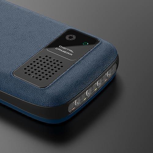 Lava A7 Torch Keypad Mobile Phone with 2575mAh Battery | 2.4 inch Big Display | Superior Stereo Sound | Wireless FM | Auto Call Recording | Blue - Triveni World