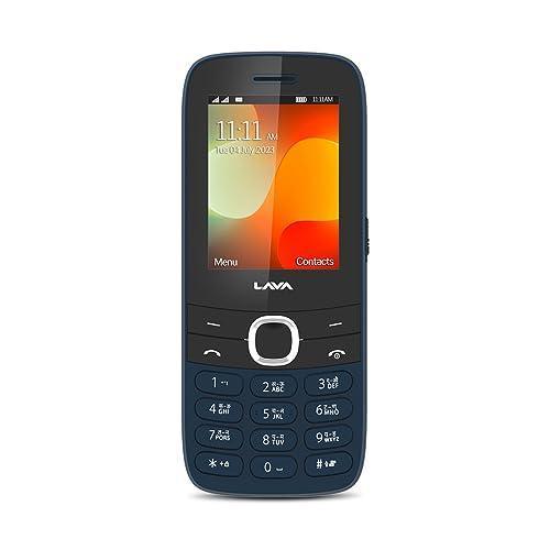 Lava A7 Torch Keypad Mobile Phone with 2575mAh Battery | 2.4 inch Big Display | Superior Stereo Sound | Wireless FM | Auto Call Recording | Blue - Triveni World