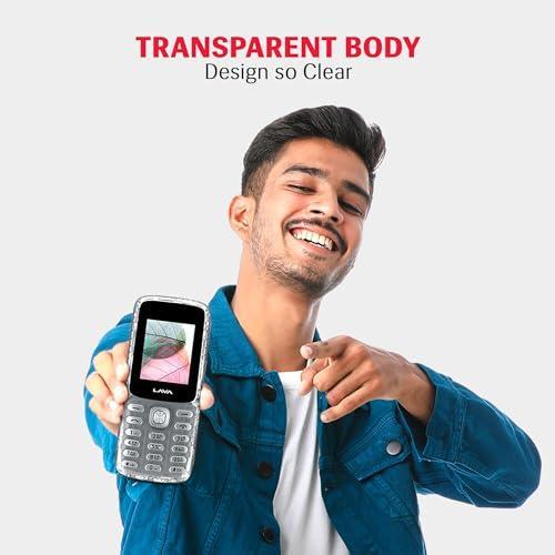 Lava All-New A1 Josh Clear Keypad Mobile Phone with BOL Feature | Upto 11 Days of Battery Backup |Message Speak | Auto Call Recording | 22 Launguages Read Support | Call Blink Notification | Clear - Triveni World