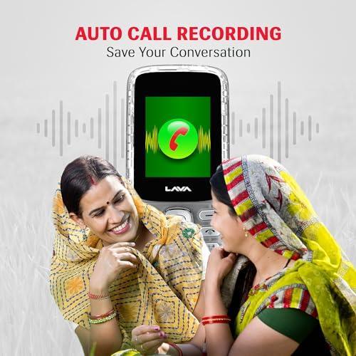 Lava All-New A1 Josh Clear Keypad Mobile Phone with BOL Feature | Upto 11 Days of Battery Backup |Message Speak | Auto Call Recording | 22 Launguages Read Support | Call Blink Notification | Clear - Triveni World