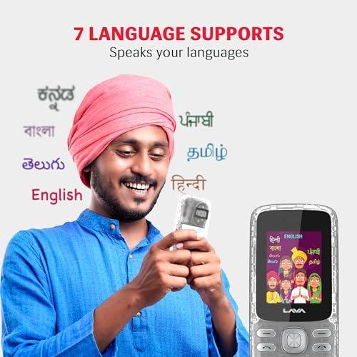 Lava All-New A1 Josh Clear Keypad Mobile Phone with BOL Feature | Upto 11 Days of Battery Backup |Message Speak | Auto Call Recording | 22 Launguages Read Support | Call Blink Notification | Clear - Triveni World