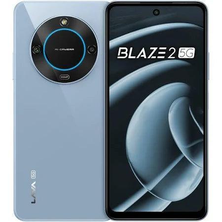 Lava Blaze 2 5G 128 GB (Glass Blue, 6 GB RAM) - Triveni World