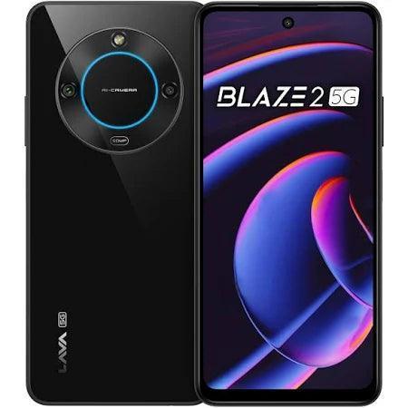 Lava Blaze 2 5G 128 GB (Glass Blue, 6 GB RAM) - Triveni World