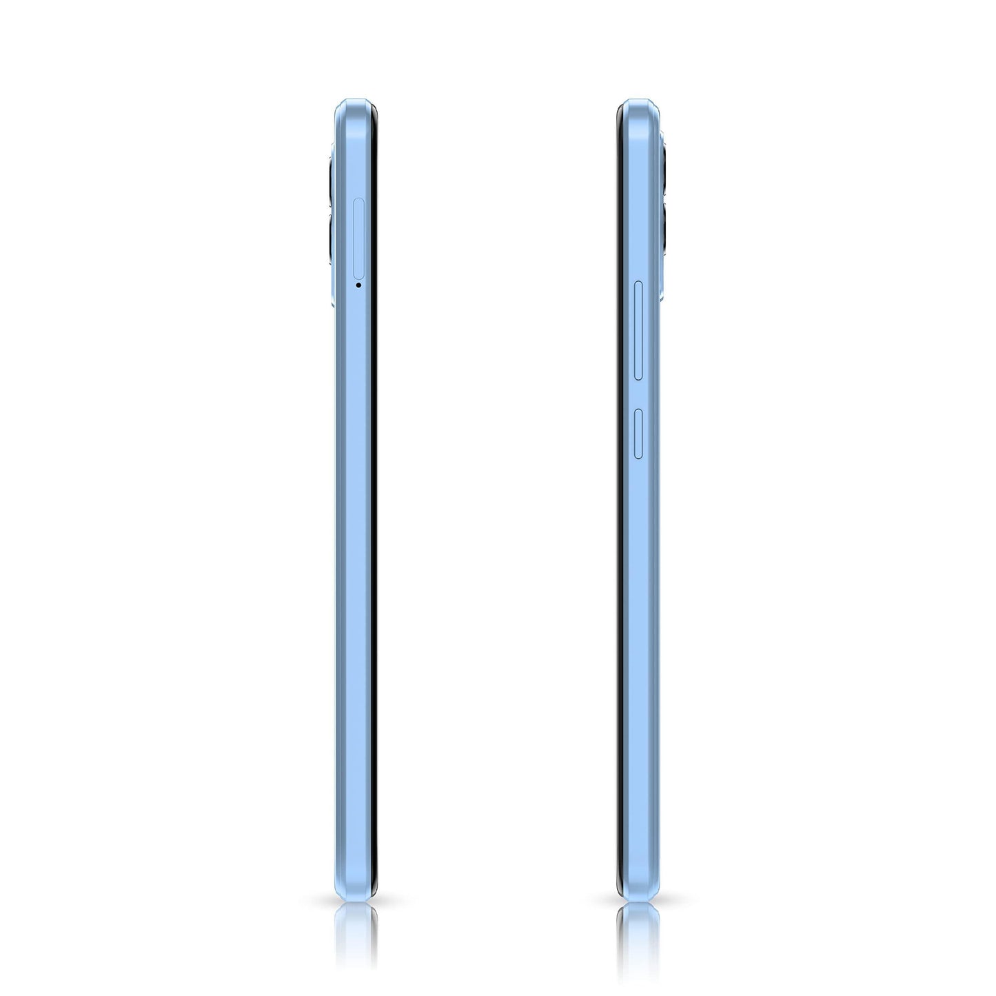 Lava Blaze (Glass Blue, 3GB RAM, 64GB Storage)| Premium Glass Back Design| 13 MP AI Triple Camera |Fingerprint Sensor| 5000 mAh Battery| Upto 6GB Expandable RAM - Triveni World