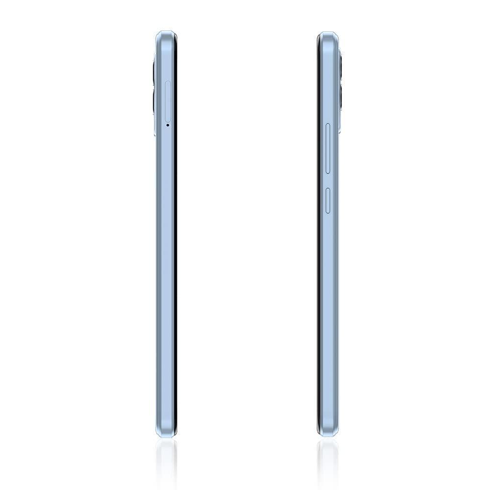 Lava Blaze NXT(Glass Blue, 4GB RAM, 64GB Storage)| 2.3 Ghz Octa Core Helio G37| 13 MP AI Triple Camera |Fingerprint Sensor| 5000 mAh Battery| Upto 7GB Expandable RAM - Triveni World