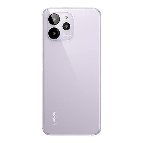 Lava Yuva 2 Pro (Glass Lavender, 4GB RAM, 64GB Storage)| 2.3 Ghz Octa Core Helio G37| 13 MP AI Triple Camera |Fingerprint Sensor| 5000 mAh Battery| Upto 7GB Expandable RAM - Triveni World