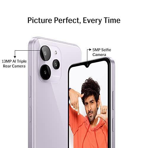 Lava Yuva 2 Pro (Glass Lavender, 4GB RAM, 64GB Storage)| 2.3 Ghz Octa Core Helio G37| 13 MP AI Triple Camera |Fingerprint Sensor| 5000 mAh Battery| Upto 7GB Expandable RAM - Triveni World