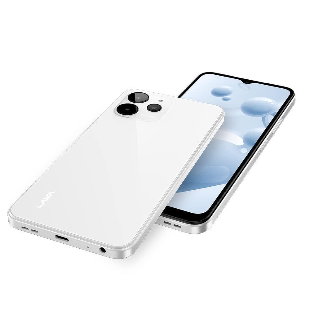 Lava Yuva 2 Pro (Glass White, 4GB RAM, 64GB Storage)| 2.3 Ghz Octa Core Helio G37| 13 MP AI Triple Camera |Fingerprint Sensor| 5000 mAh Battery| Upto 7GB Expandable RAM - Triveni World