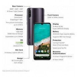 Mi A3 4GB 64GB (Good) (certfied refurbished) - Triveni World