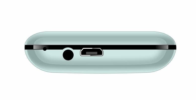Micromax J22 Ocean Green(Dual Sim, 1000 mAh Battery, 6.1cm (2.4”) Screen) - Triveni World