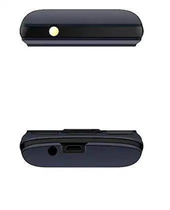 Micromax X412, Dual SIM, Blue, Feature Phone Refurbished - Triveni World