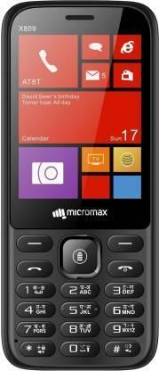 Micromax X809  (Black) Refurbished - Triveni World