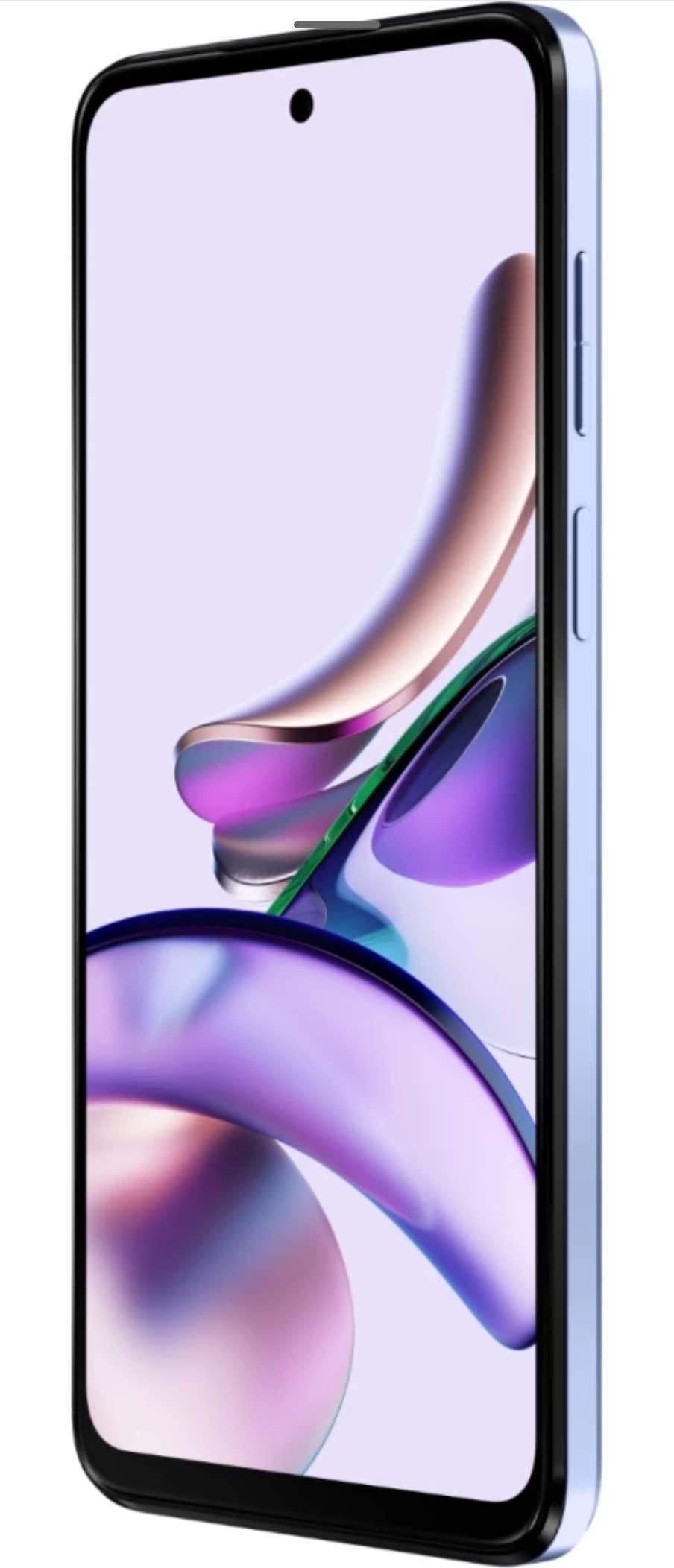 Motorola G13 4G (Lavender Blue, 4GB RAM, 128GB Storage) | Mediatek Helio G85 Processor | Rear Camera 50MP + 2MP + 2MP | Front Camera 8MP | 5000mAh Battery - Triveni World