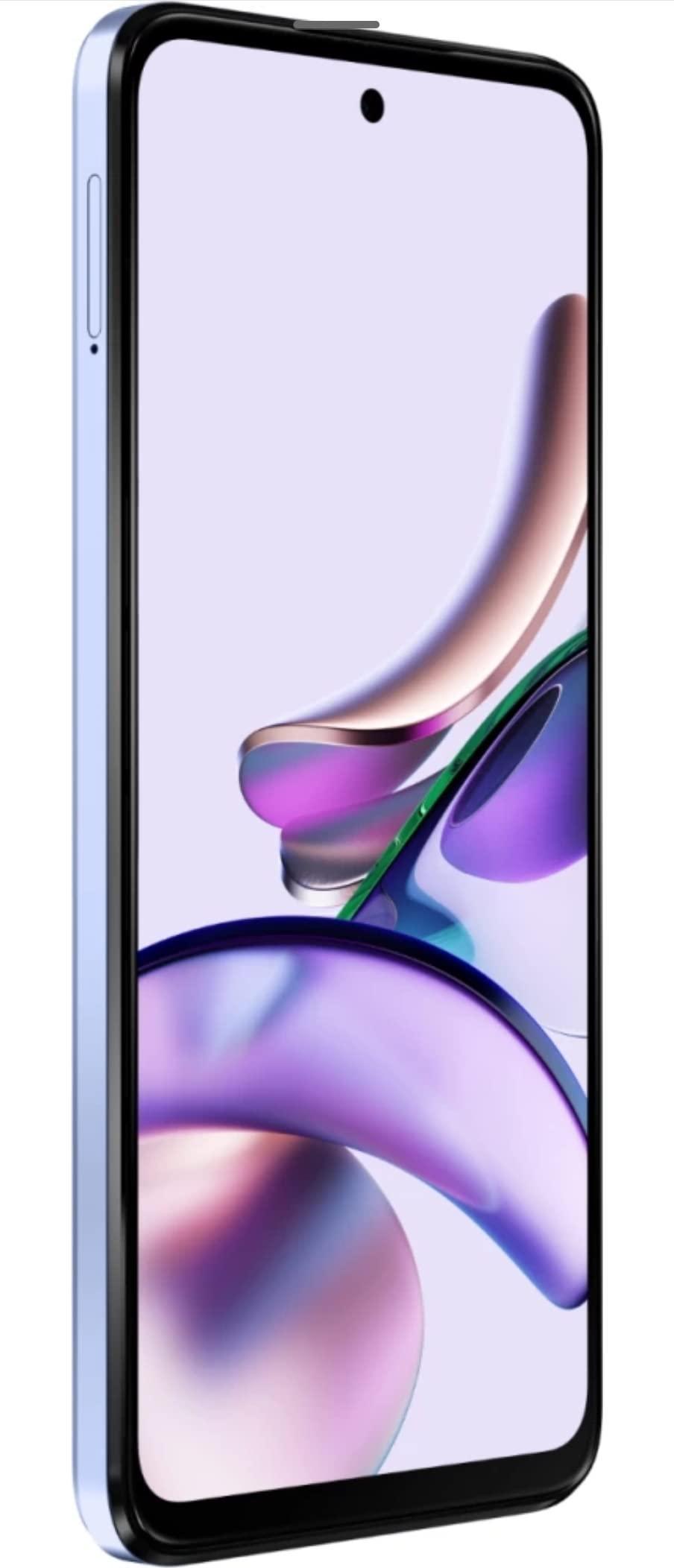 Motorola G13 4G (Lavender Blue, 4GB RAM, 128GB Storage) | Mediatek Helio G85 Processor | Rear Camera 50MP + 2MP + 2MP | Front Camera 8MP | 5000mAh Battery - Triveni World