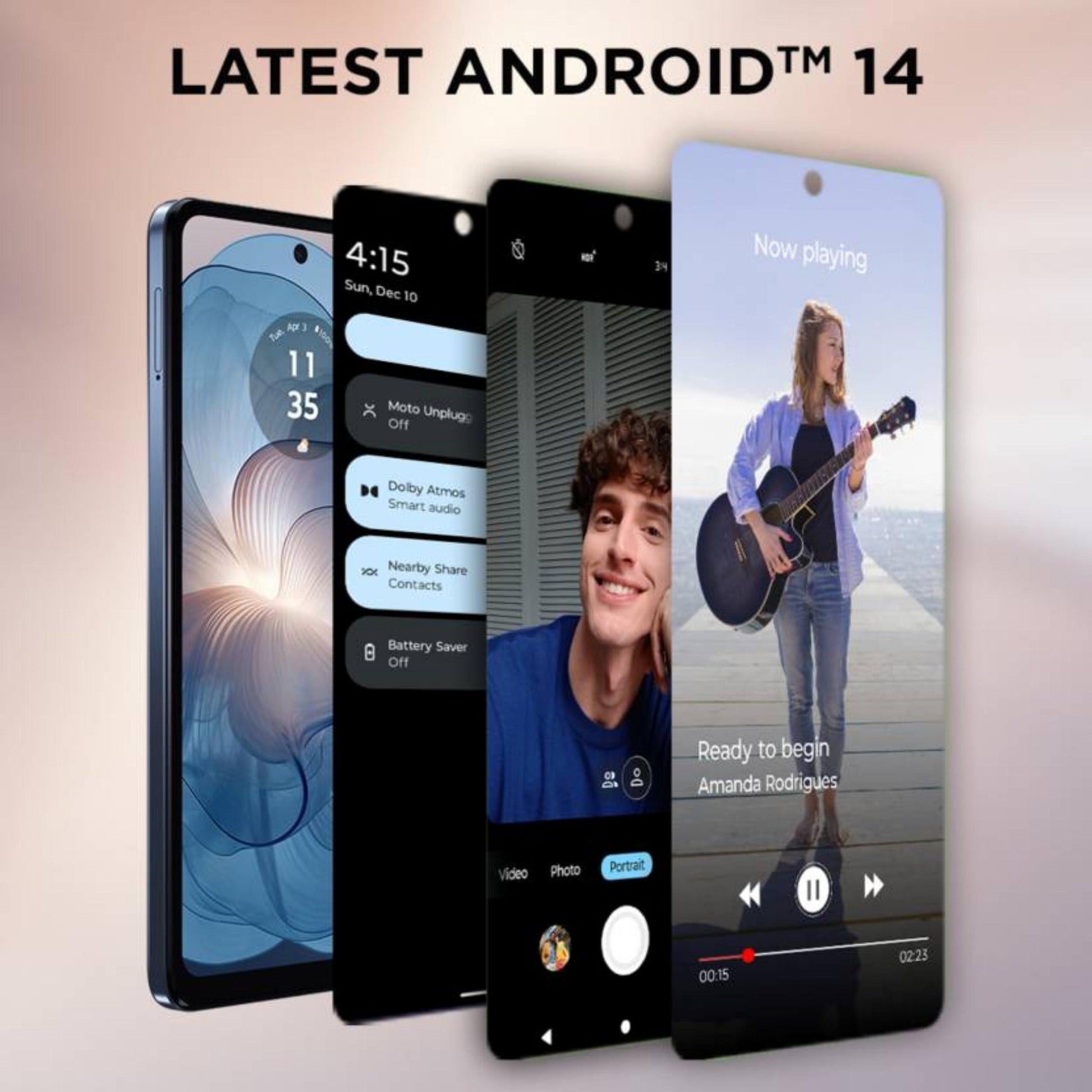 Motorola G24 Power (Ink Blue, 4GB RAM, 128GB Storage) | Expandable Upto 1 TB | up to 8GB with RAM Boost | 50 MP Quad Pixel Camera | MediaTek Helio G85 | 6000 mAh Battery & 33 W TurboPower Charger - Triveni World