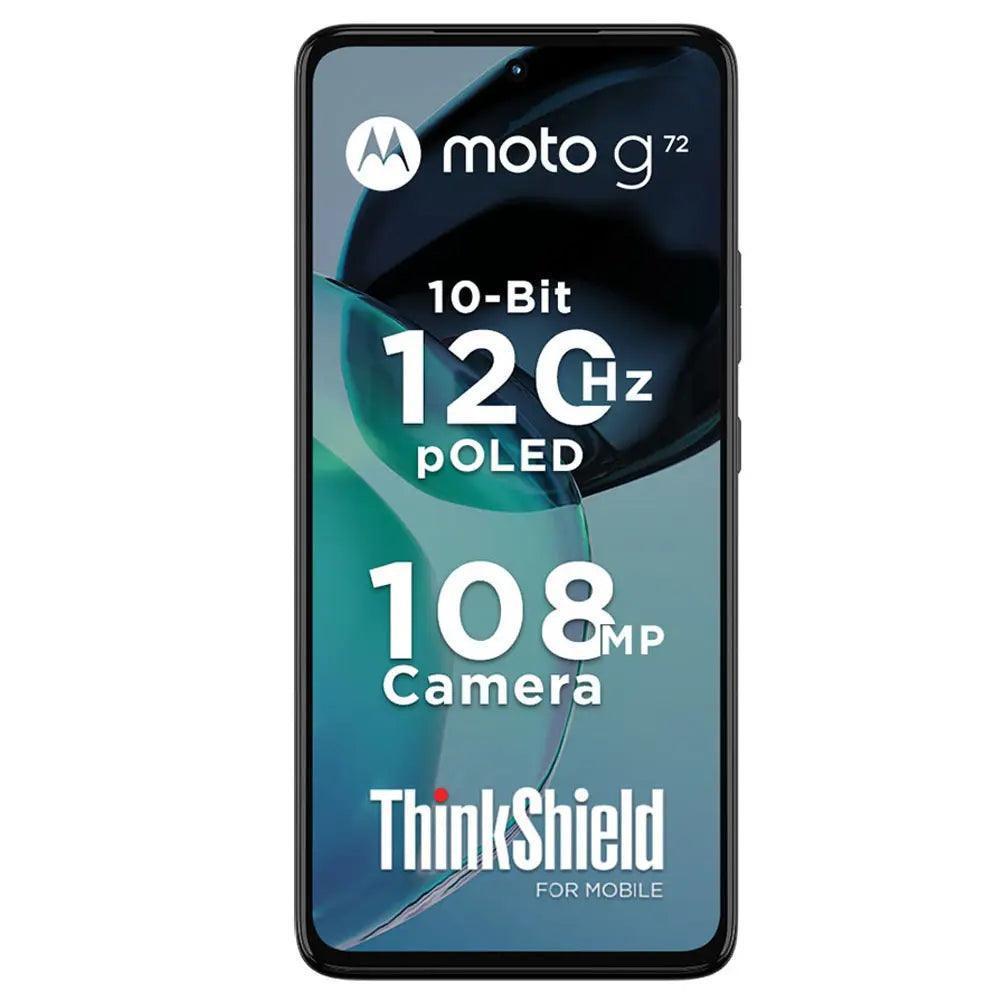 Motorola G72, 128 GB, 6 GB RAM, Polar Blue, Mobile Phone - Triveni World