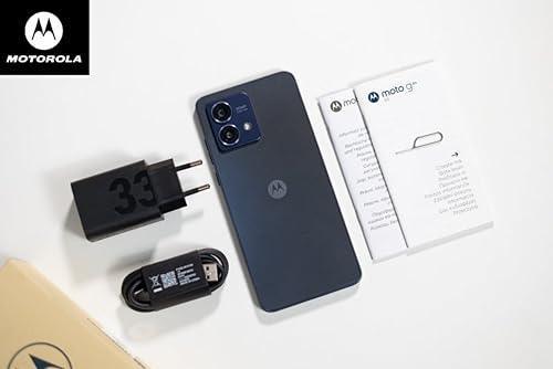 Motorola G84 5G (Midnight Blue, 12GB RAM, 256GB Storage) | 50MP (OIS) | 16MP Front Camera | Snapdragon 695 Processor | Ultra Premium Vegan Leather Design | Unbelievable 5G Speeds with 14 5G Bands - Triveni World